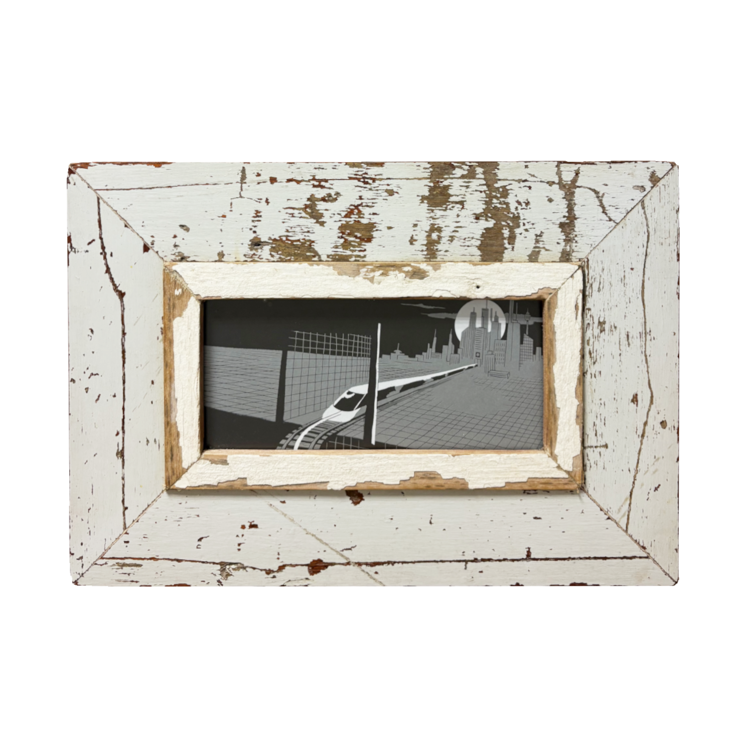 Cornice in legno “La danza dei contrasti”