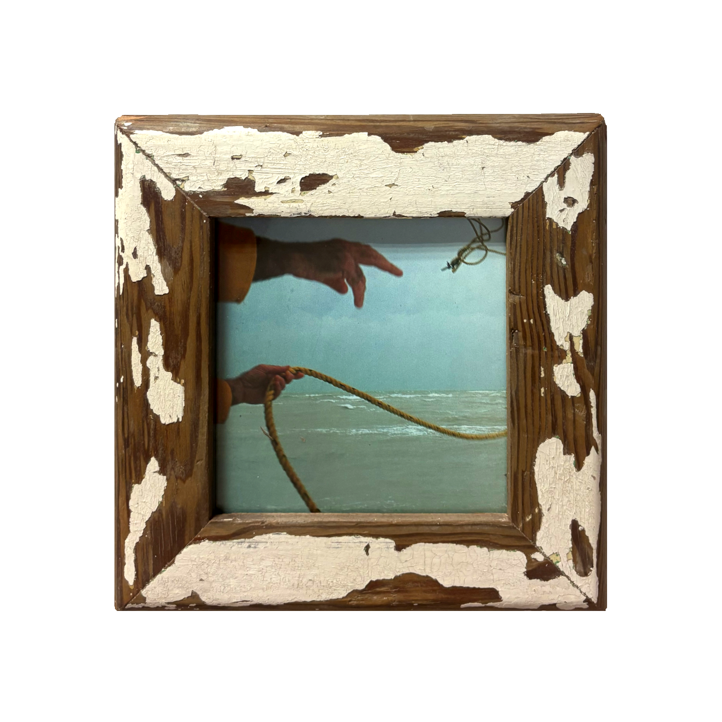 Cornice in legno d'epoca 23x23 Cape Best