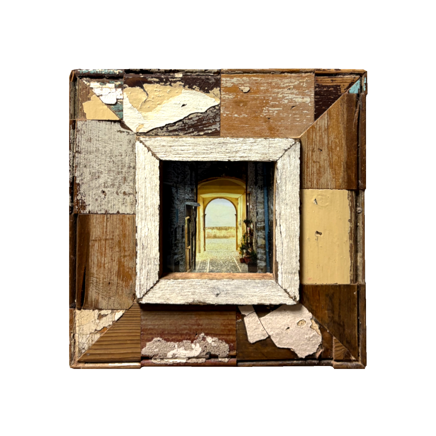 Cornice in legno mosaico Cape Best