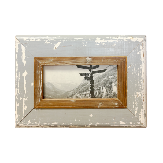 Cornice in legno recuperato Stile Minimal