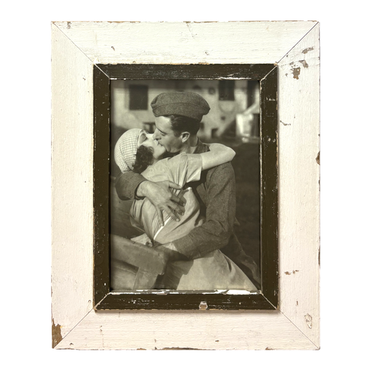 Cape Best A4-Rahmen in Weiß und Grau