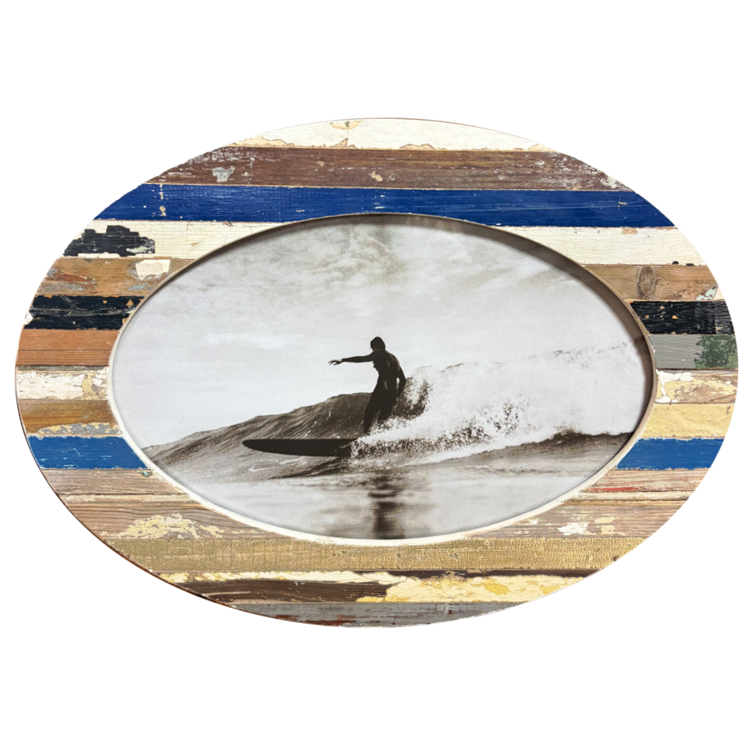 Cornice ovale "Le curve del mare" 