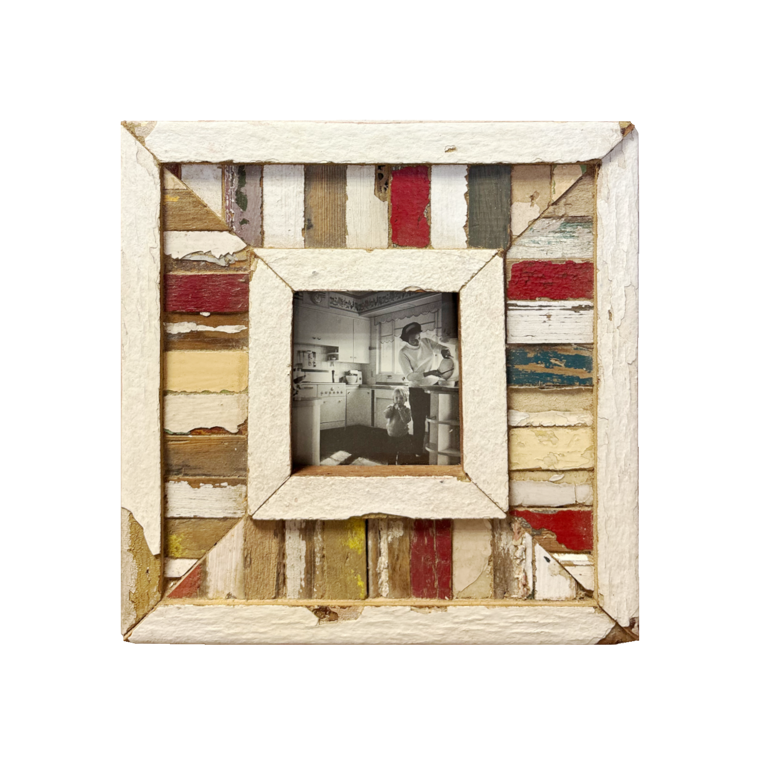 Cornice “patchwork” Stile Anni '50