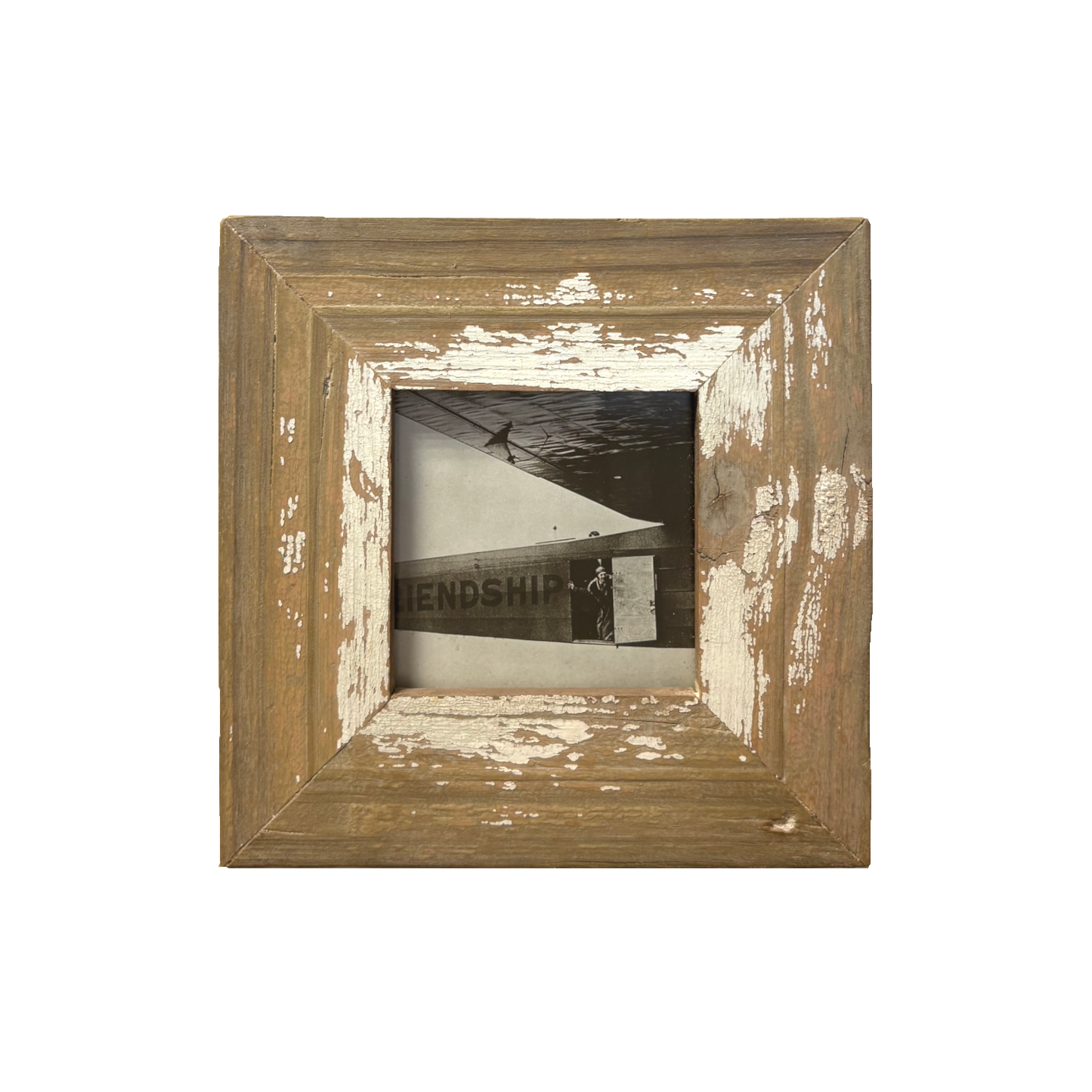 Cornice quadrata in legno Stile Industrial
