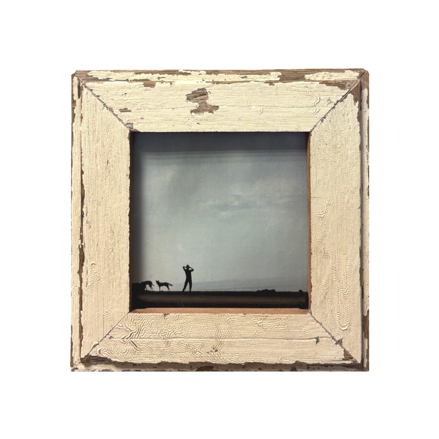 Cornice quadro in legno recuperato