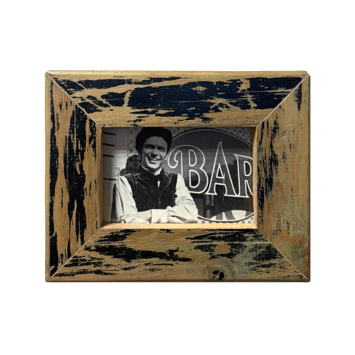 Cornice rettangolare in legni d'epoca 18x23