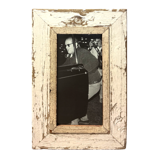 Cornice rustica in legno recuperato