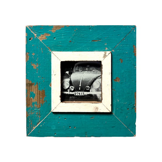 Cornice unica blu per foto 10x10