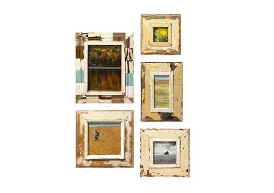 Gallery Wall Stile Rustico | 5 Cornici