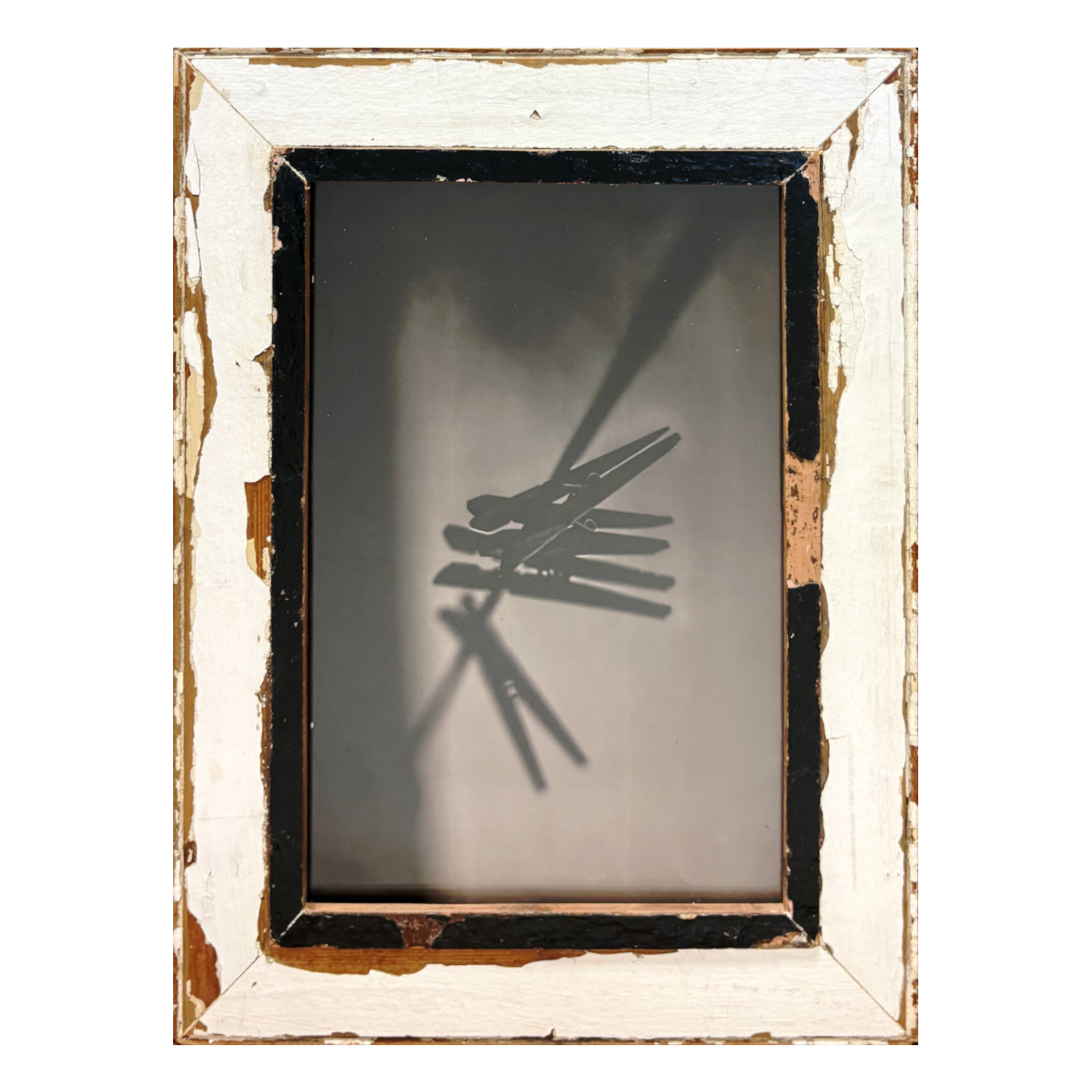 La magia del poco — Cornice Industrial legno antico