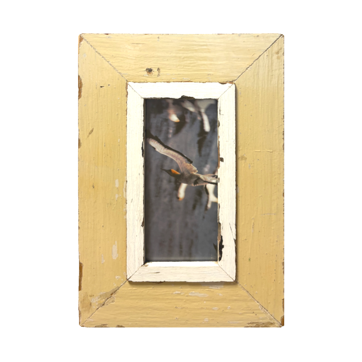 Libero ma in gruppo — Cornice Rustico legno antico