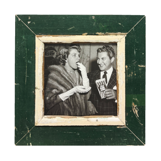Popcorn & Pelliccia — Cornice Classico legno antico