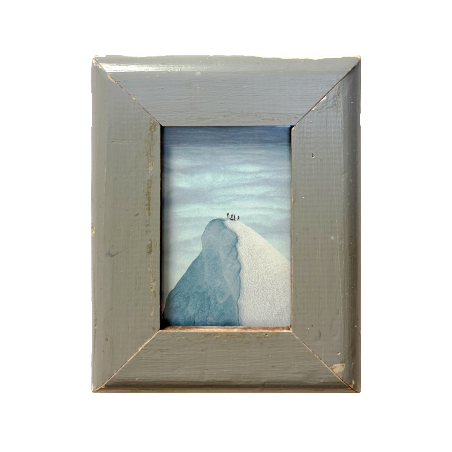 Portafoto grigio "Fra terra e cielo" 18 x 23 cm