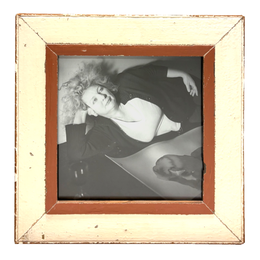 Portafoto quadrato crema per immagini 30x30