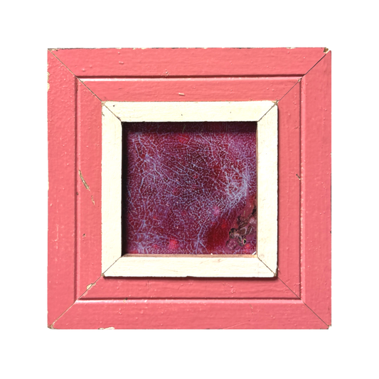 Portafoto rosa 28×28 per stampe quadrate