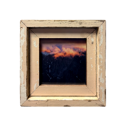 Portafoto rosa in legni d'epoca Cape Best