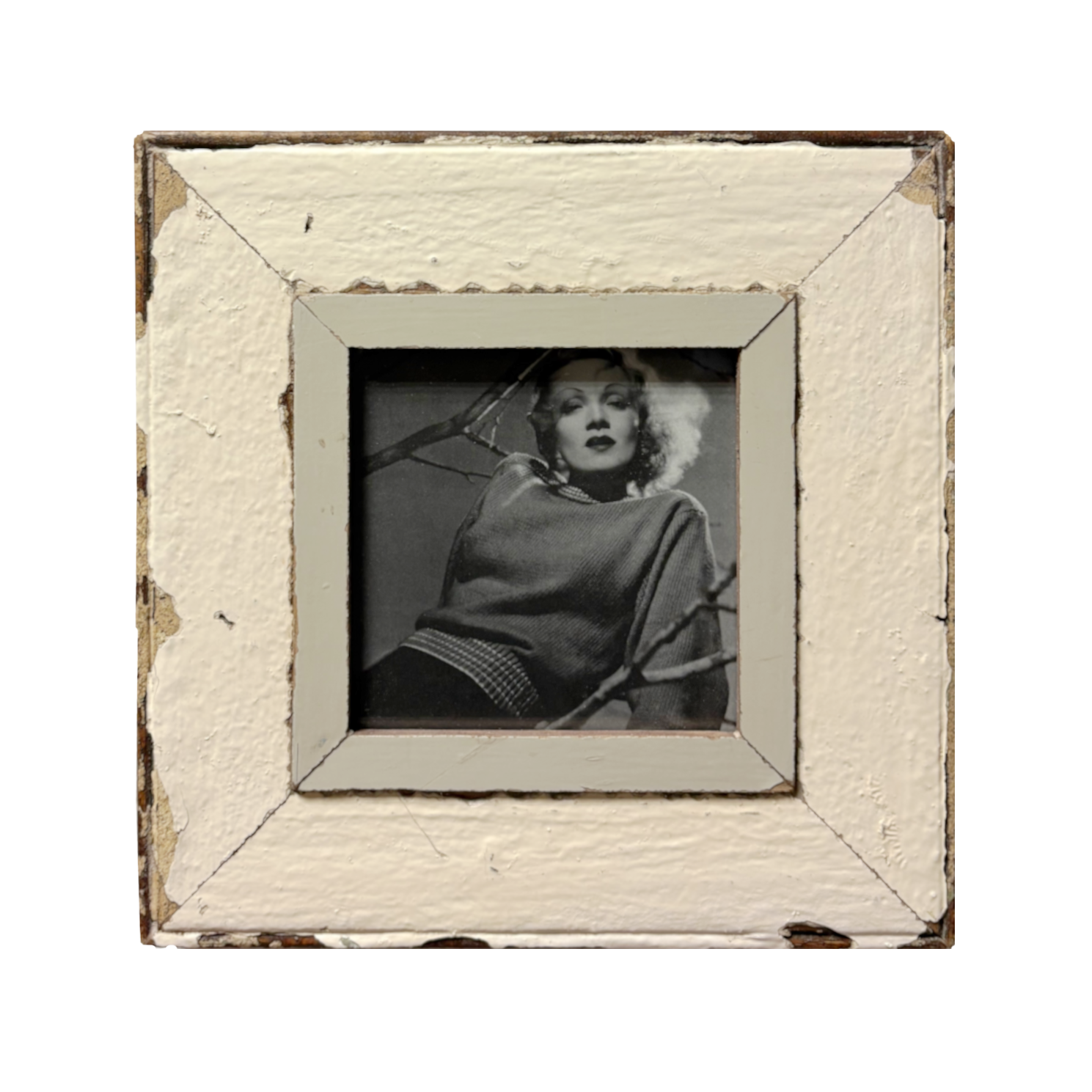 Quadro 28x28 in legno artigianale Cape Best