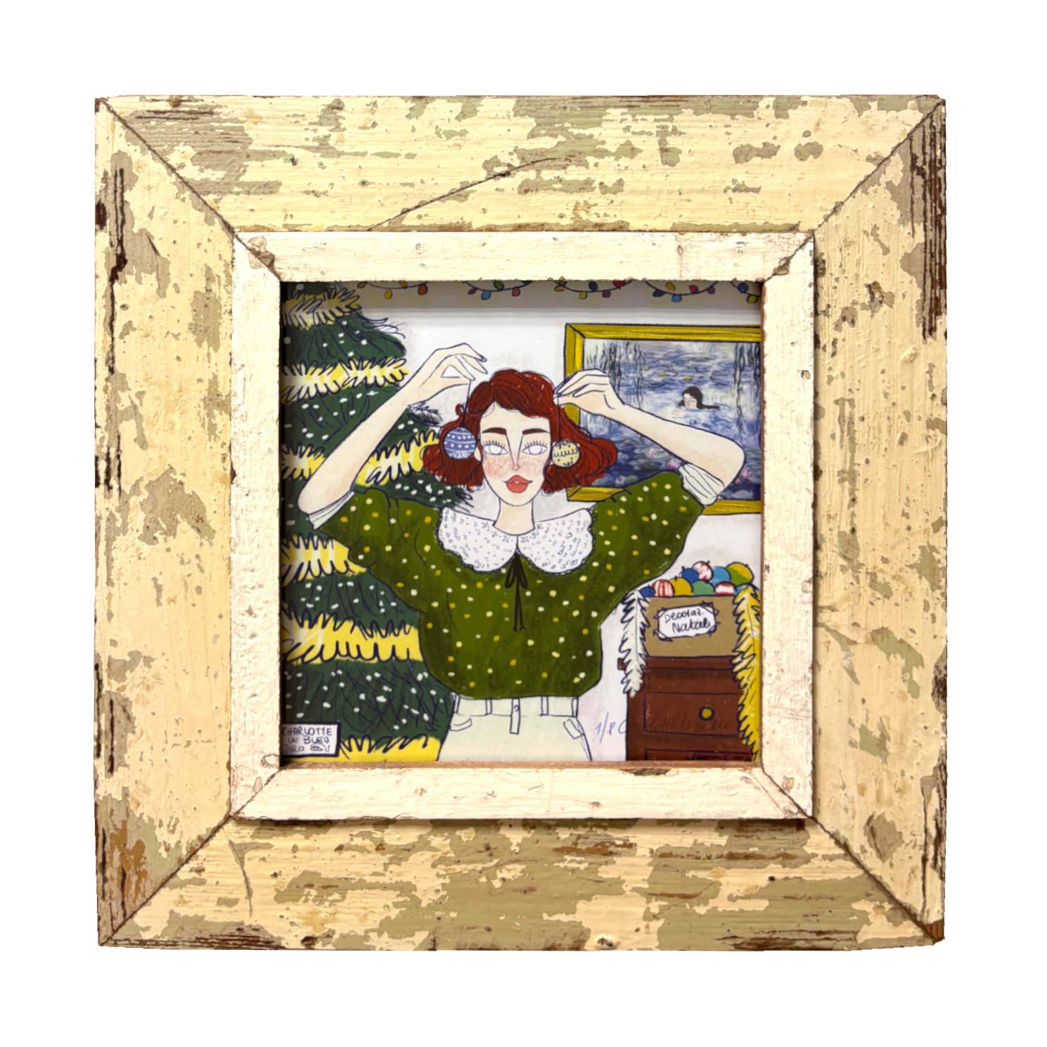 Regalo Natalizio - illustrazione "Facciamo l'albero?" | Charlotte LeBleu