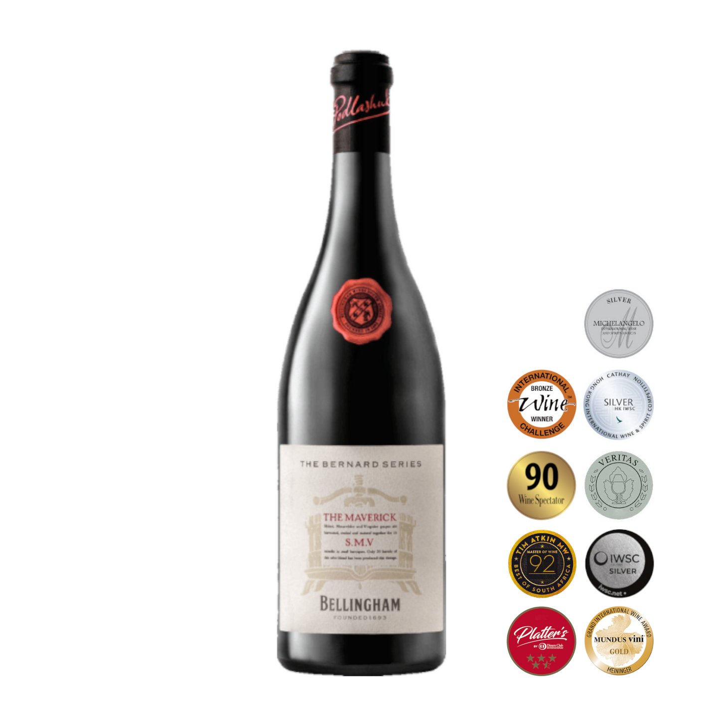 Vino premiato sudafricano. Idea regalo per intenditori vino