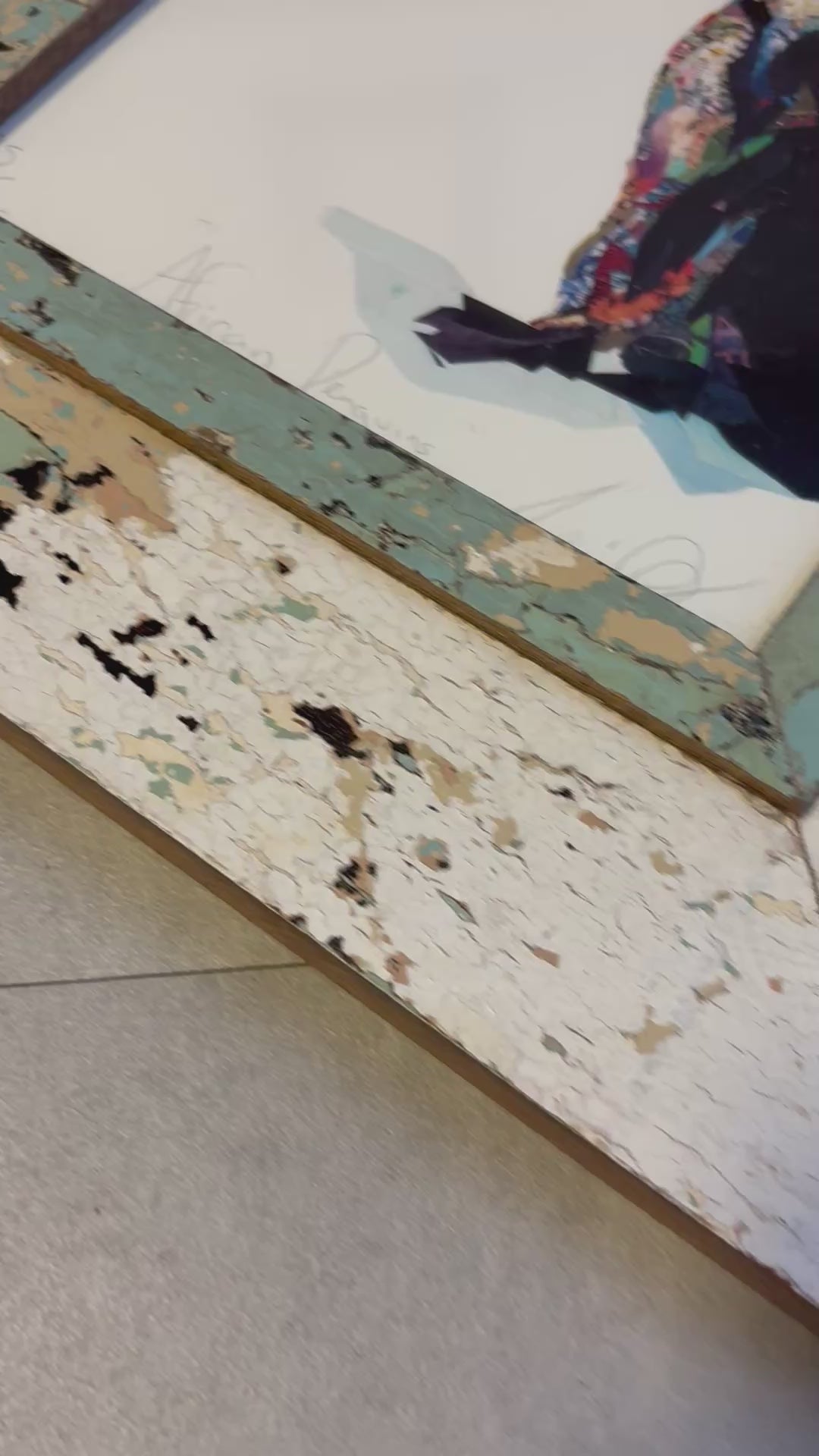 Collage Zoe Mafham Pinguini Cornice A4 Cape Best