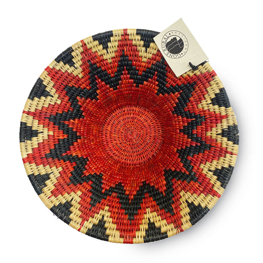Red Bowl handmade by Gone Rural Eswatini