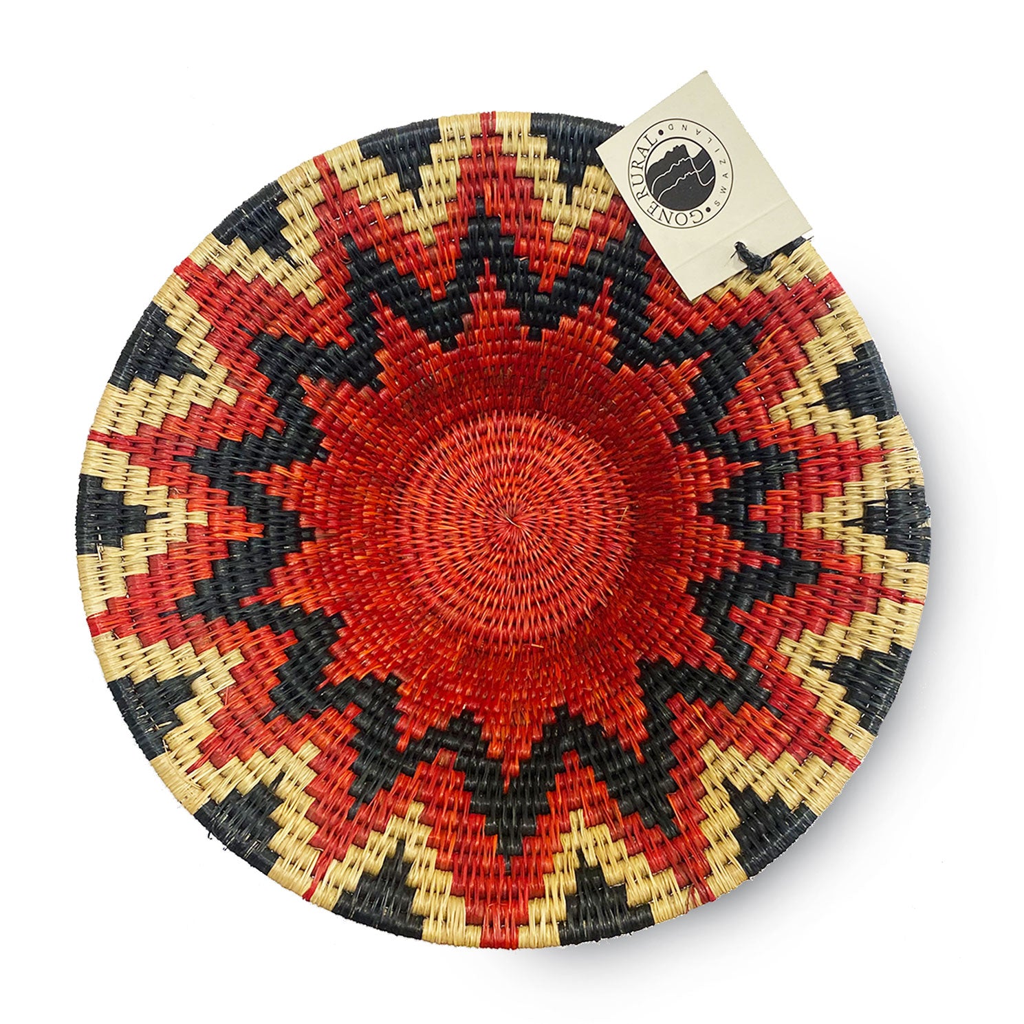 Red Bowl handmade by Gone Rural Eswatini
