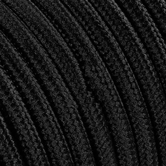 Lampada in vetro soffiato - Trasparente, Cavo Nero