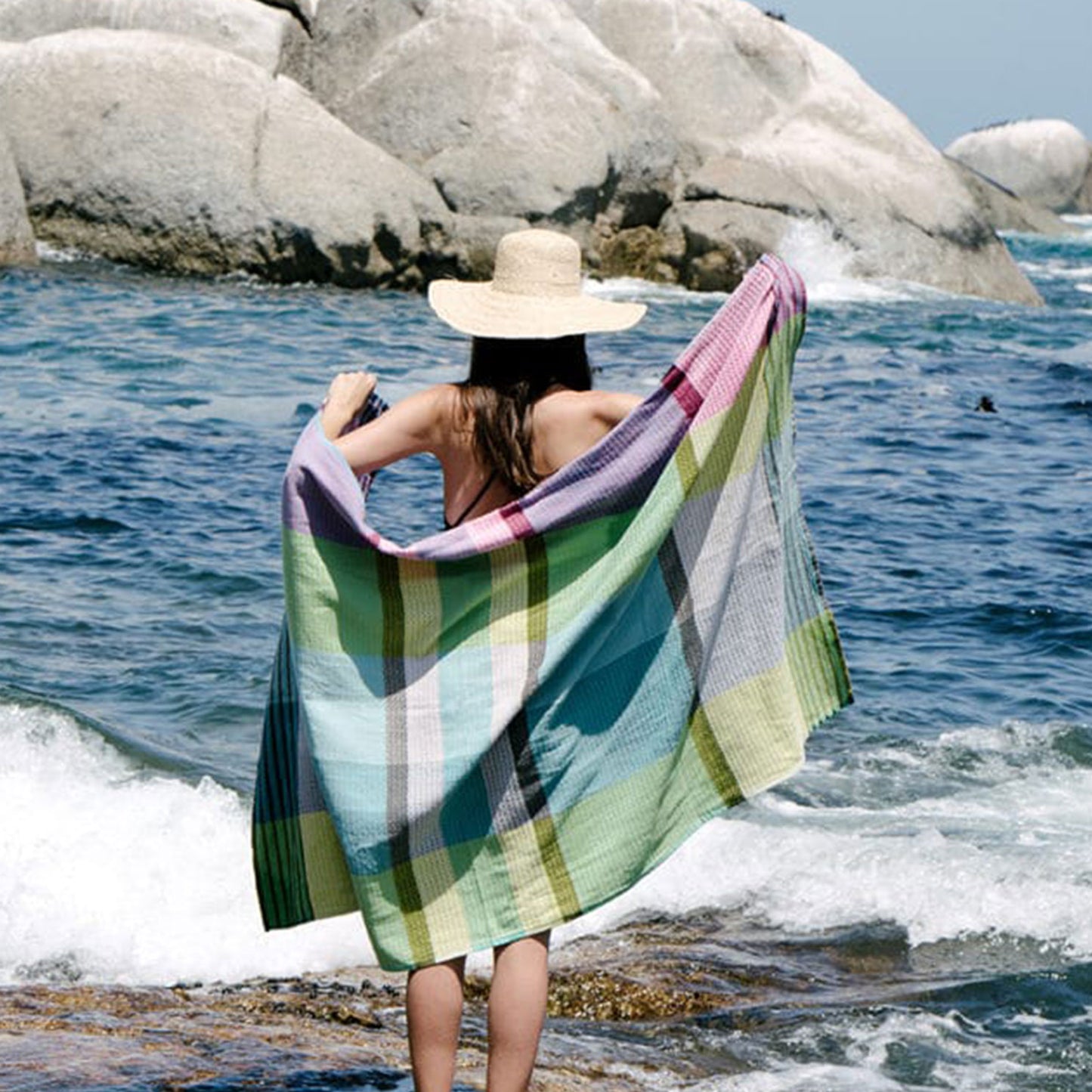 Folly furnishing/beach towel - Ocean