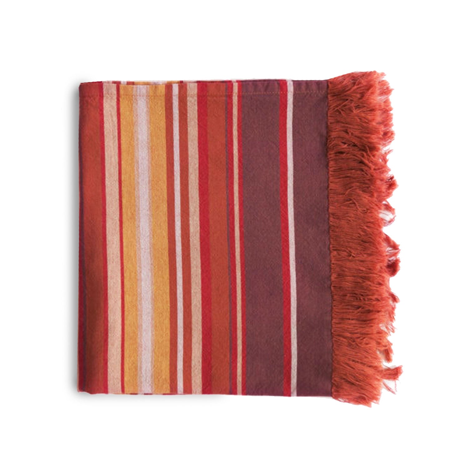 pareo rosso fatto a mano in sudafrica in cotone 