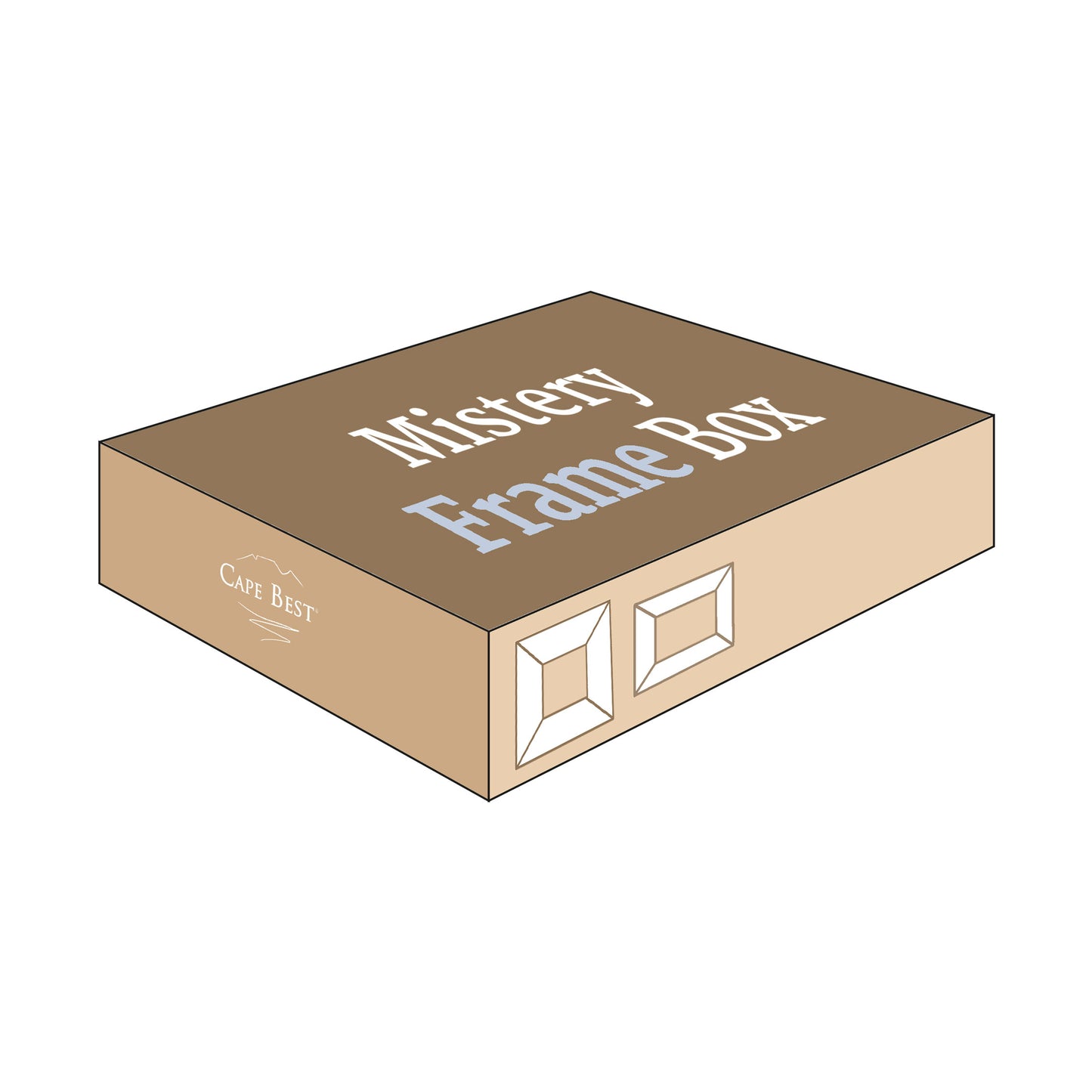 Mistery Box scatola a sopresa con all'interno due cornici scelte da noi! Idea regalo unica e sostenibile