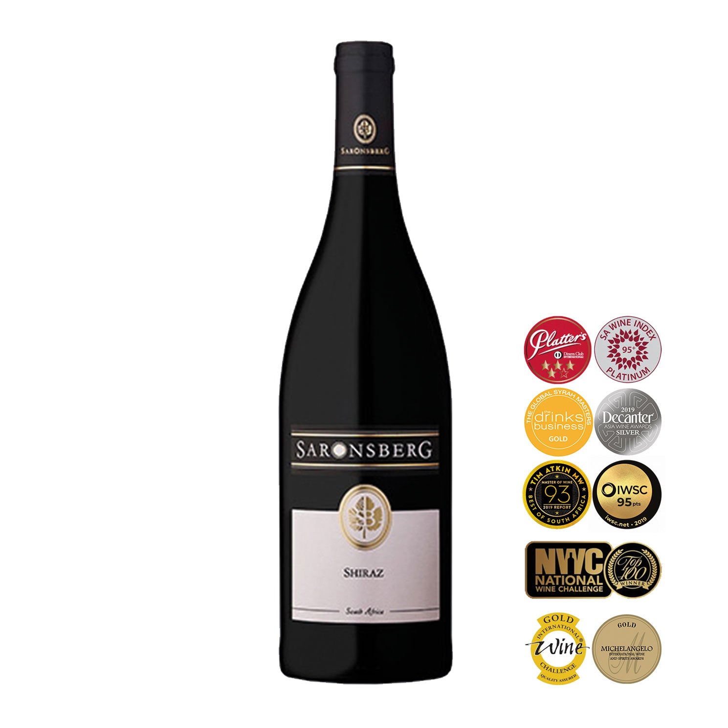 Syrah vino Sudafrica premiato