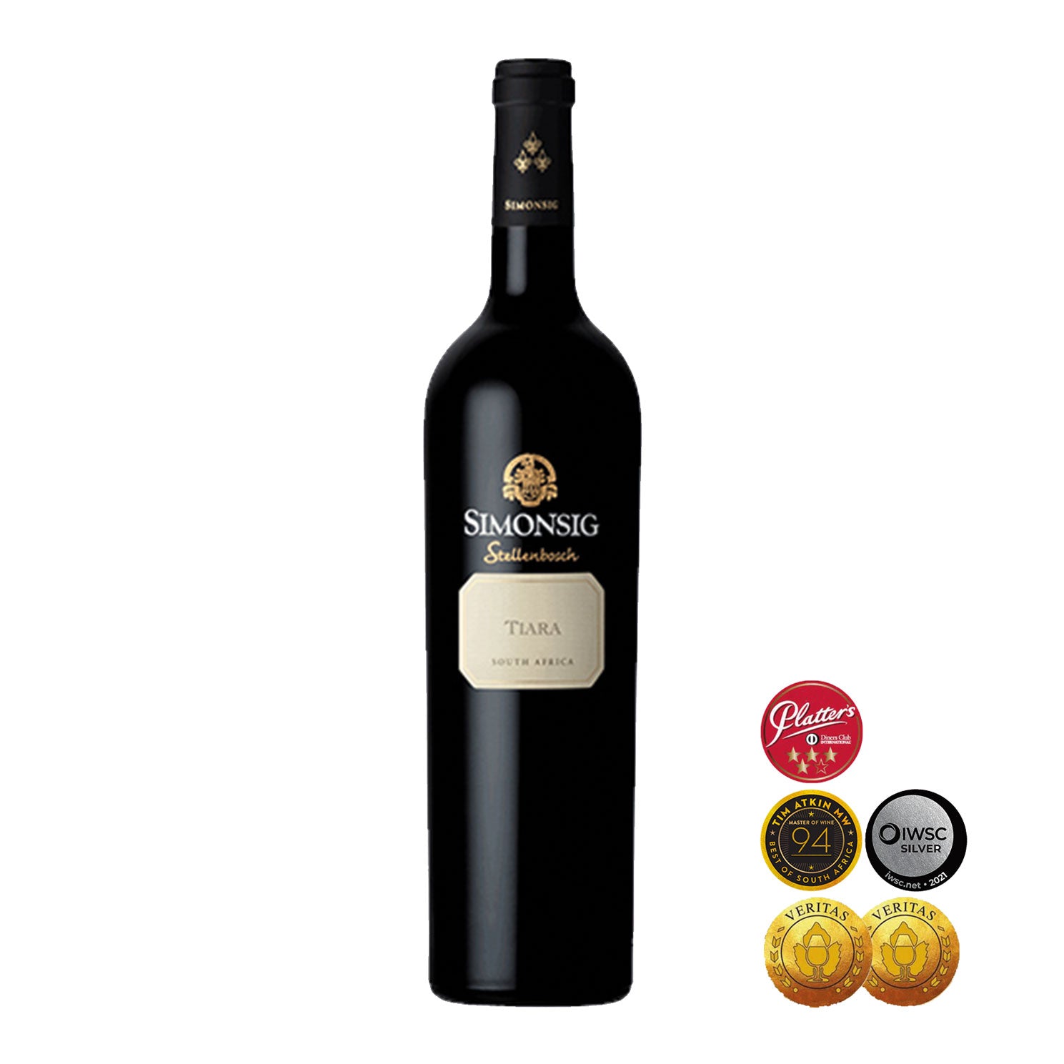 Blend rosso vino premiato Sudafrica Nuovo Mondo