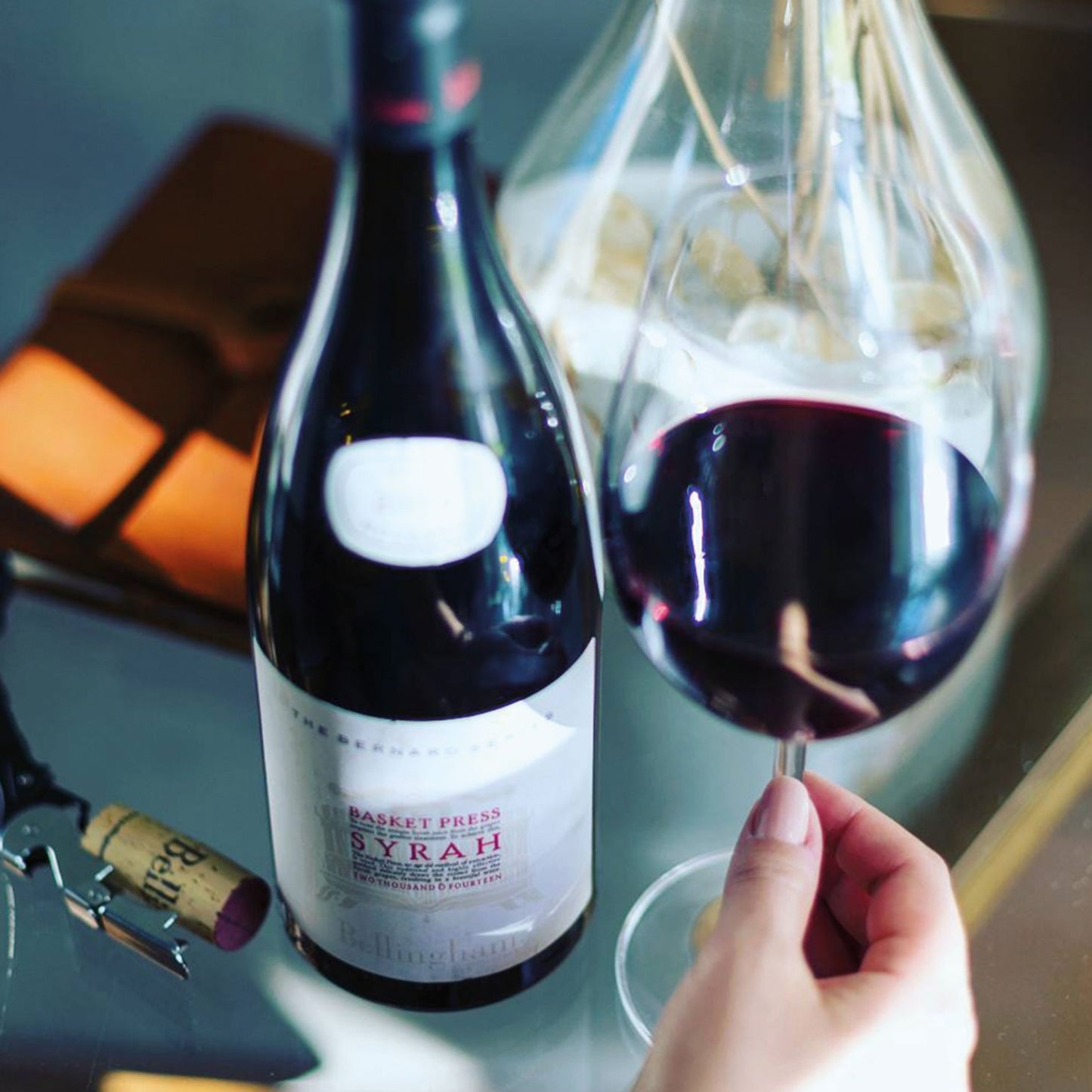 Syrah Sudafrica vino rosso premiato Shiraz Bellingham